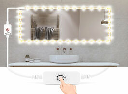 Foto van Lampen verlichting waterproof led strip mirror light bathroom 5v usb touch control dimmable for tabl