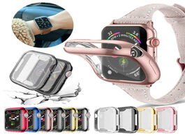 Foto van Horloge slim tpu watch cover case for apple series 5 4 3 2 1 42mm 38m 40mm 44mm protector shell iwat