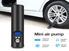 Foto van Auto motor accessoires 12v 150psi portable universal car air compressor mini inflatable electric pum