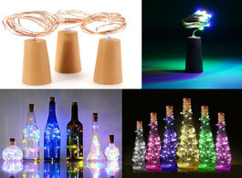 Foto van Lampen verlichting battery powered cork bottle light 1m 2m diy led bar birthday party wine stopper w