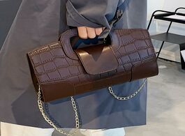 Foto van Tassen crocodile pattern square tote bag 2020 fashion new high quality pu leather women s designer h