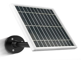 Foto van Beveiliging en bescherming 5 watt solar panel for eufycam 2 e 2c continuous power to maintain batter