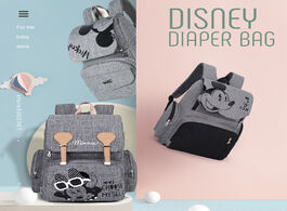 Foto van Baby peuter benodigdheden disney mickey minnie diaper bag backpack mommy maternity stroller waterpro