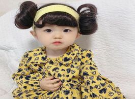 Foto van Baby peuter benodigdheden hipac newborn headband toddler girl wigs hair accessories cute fashion hea