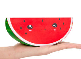 Foto van Speelgoed jumbo squishies slow rising squishy ssmiley watermelon squishys toys kawaii scented squeez