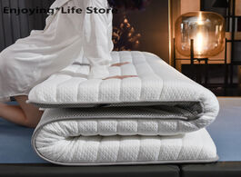 Foto van Meubels 10cm thickness fashion latex mattress folding for queen king twin full size bed breathe foam