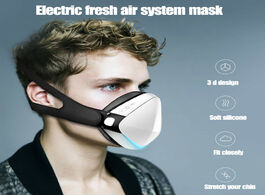 Foto van Beveiliging en bescherming adult electric mask dustproof anti fog air purification respirator automa