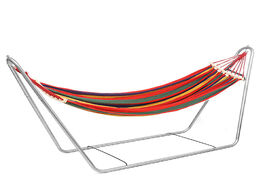 Foto van Meubels new two person hammock camping thicken swinging chair outdoor hanging bed canvas rocking wit