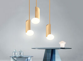 Foto van Lampen verlichting nordic designer led pendant lights living room decor lamp bedroom hanging light f
