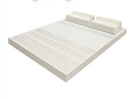 Foto van Meubels latex mattress double thickness of 15 cm delivery to the door and throw pillow