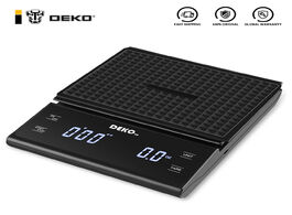 Foto van Huis inrichting deko electronic coffee scale digital balance weighting instrument with timer led dis