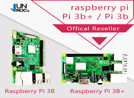 Foto van Computer original raspberry pi 3 model b pi3 plus 3b with wifi bluetooth
