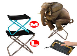 Foto van Meubels folding fishing chair lightweight picnic camping foldable aluminium cloth outdoor portable b