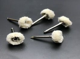 Foto van Schoonheid gezondheid 50pcs cotton polisher brushes wheel latch type for dental low speed contra ang