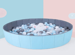 Foto van Speelgoed infant shining ball pits foldable pool ocean playpen toy washable folding fence kids birth