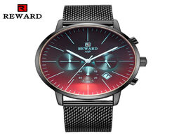 Foto van Horloge 2019 new fashion watch men top brand luxury chronograph sport s color bright glass clock wat