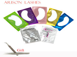Foto van Schoonheid gezondheid 50 100 pairs eyelash pad gel patch grafting eyelashes under eye patches for ex