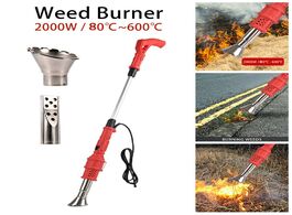 Foto van Gereedschap 2000w weed burner electric thermal weeder hot air killer grass flame of garden tool