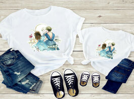 Foto van Baby peuter benodigdheden cute family matching clothes summer mommy and me tshirt mother daughter so