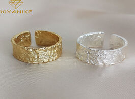 Foto van Sieraden xiyanike prevent allergy 925 sterling silver wedding rings new creative geometric handmade 
