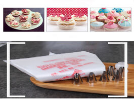 Foto van Huis inrichting 20pcs small large size disposable pastry piping bag icing nozzle fondant cake cream 