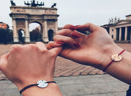 Foto van Sieraden constellation name bracelet women personalized engraving rectangle custom letter stainless 
