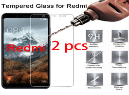 Foto van Telefoon accessoires 1pcs 2pcs tempered protective safety glass for xiaomi redmi note 7 6 5 pro 5a p