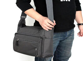 Foto van Tassen men s shoulder messenger bag oxford cloth material british casual style high quality design m