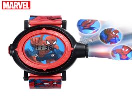Foto van Horloge disney marvel official spider man projection led digital watch children cool cartoon kid bir