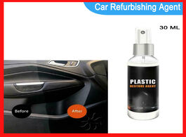 Foto van Auto motor accessoires car interior plastic parts wax retreading agent renewed restore accessories r