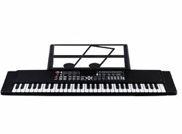 Foto van Sport en spel new 61 key music electronic keyboard electric digital piano organ with microphone stan