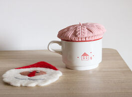 Foto van Huis inrichting silicone coffee mug lid beret drinking cup cover warm water heat resistant tea chirs