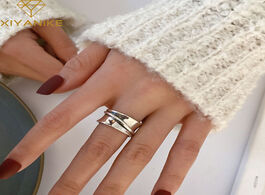 Foto van Sieraden xiyanike wholesale 925 sterling silver engagement rings for women couplescreative simple ge