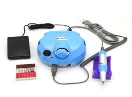 Foto van Schoonheid gezondheid 35000rpm electric nail drill machine file kit bits pro salon polishing engravi