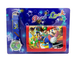 Foto van Horloge super mario kids establece relojy cartera monedero pulsera cuarzo regalo de navidad relojes 