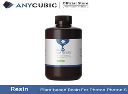 Foto van Computer anycubic plant based 405nm uv resin for photon s 3d printer printing material ultralow odor