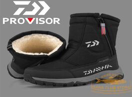Foto van Sport en spel 2021 new snow boots daiwa fishing shoes breathable non slip winter outdoor warm waterp