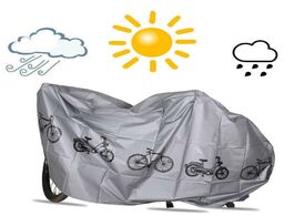 Foto van Sport en spel waterproof bike rain dust cover bicycle uv protective for utility cycling outdoor acce