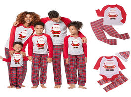 Foto van Baby peuter benodigdheden family matching christmas santa claus pajamas sets for 2020 xmas adult kid
