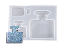 Foto van Huis inrichting perfume bottle silicone mold rectangular mould uv resin clear soft epoxy molds choco