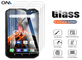 Foto van Telefoon accessoires 3pcs tempered glass for blackview bv9900 screen protector premium pro protectiv