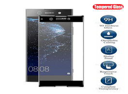 Foto van Telefoon accessoires 2pcs protective glass for sony xperia xa1 xa2 plus ultra tempered xz premium xz