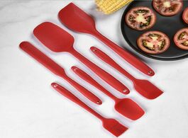 Foto van Huis inrichting 6pcs kitchen silicone cooking utensils set non stick spatula turner baking