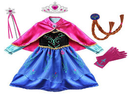 Foto van Baby peuter benodigdheden princess ana party supplies cosplay costume for girls carnival kids hallow