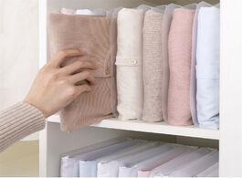 Foto van Huis inrichting 10 pcs lot shirt folding board clothing storage closet organizer t organization fold