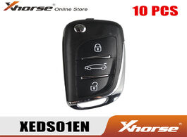 Foto van Auto motor accessoires xhorse xeds01en for ds style super remote 3 buttons with built in chip englis