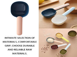 Foto van Huis inrichting portable multi functional kitchen rice spoon paddle long handle scoop cup food snack