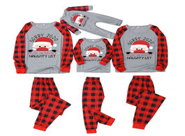 Foto van Baby peuter benodigdheden sorry 2020 christmas pajamas for family santa claus loungewear sleepwear s