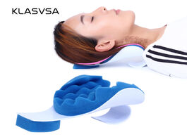 Foto van Schoonheid gezondheid klasvsa neck shoulder relaxation traction pillow for orthopaedic relief and su