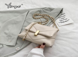 Foto van Tassen diamond lattice chain messenger bags for women 2020 soft pu leather luxury designer handbags 